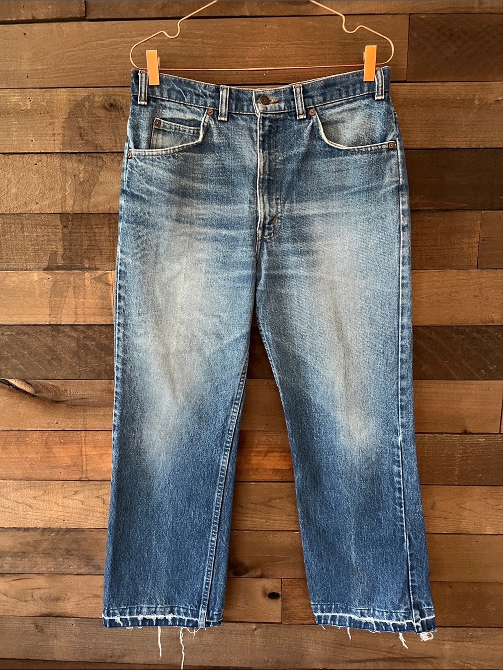 Levi's 617 Vintage Women's Orange Tab Denim Jeans Size 31 x 28